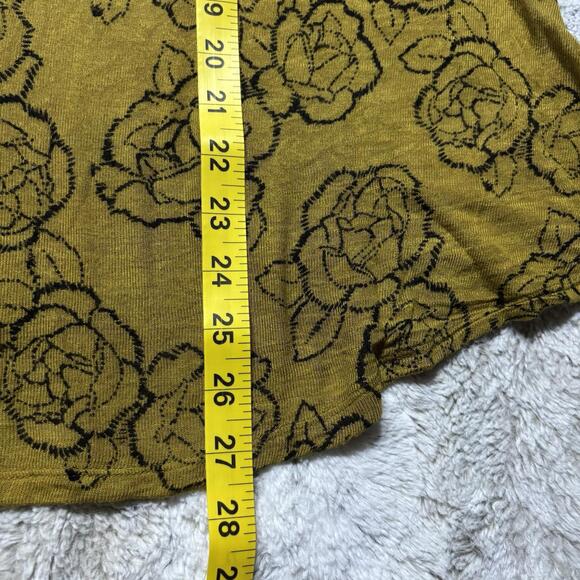 Sun & Shadow High Neck Flowy Floral Tank Top Boho Women's XL - Picture 5 of 8